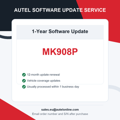 Autel MaxiCOM MK908P One Year Software Update Service